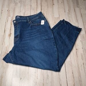 Old Navy High Rise Curvy O.G. Straight Plus Size 22  Jeans Blue Denim NWT